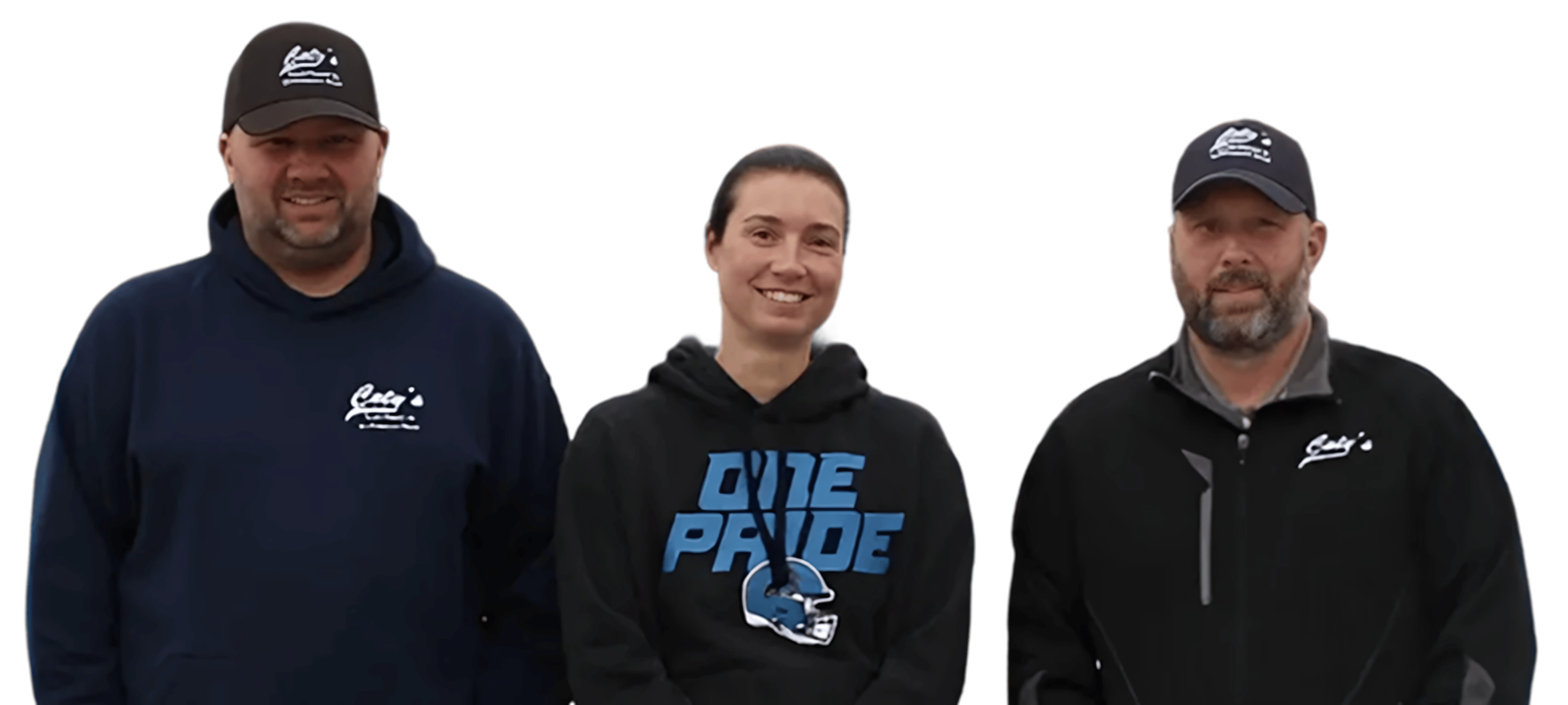 Elite Express Wash owners Aaron Coty Adam Coty Theresa Miller